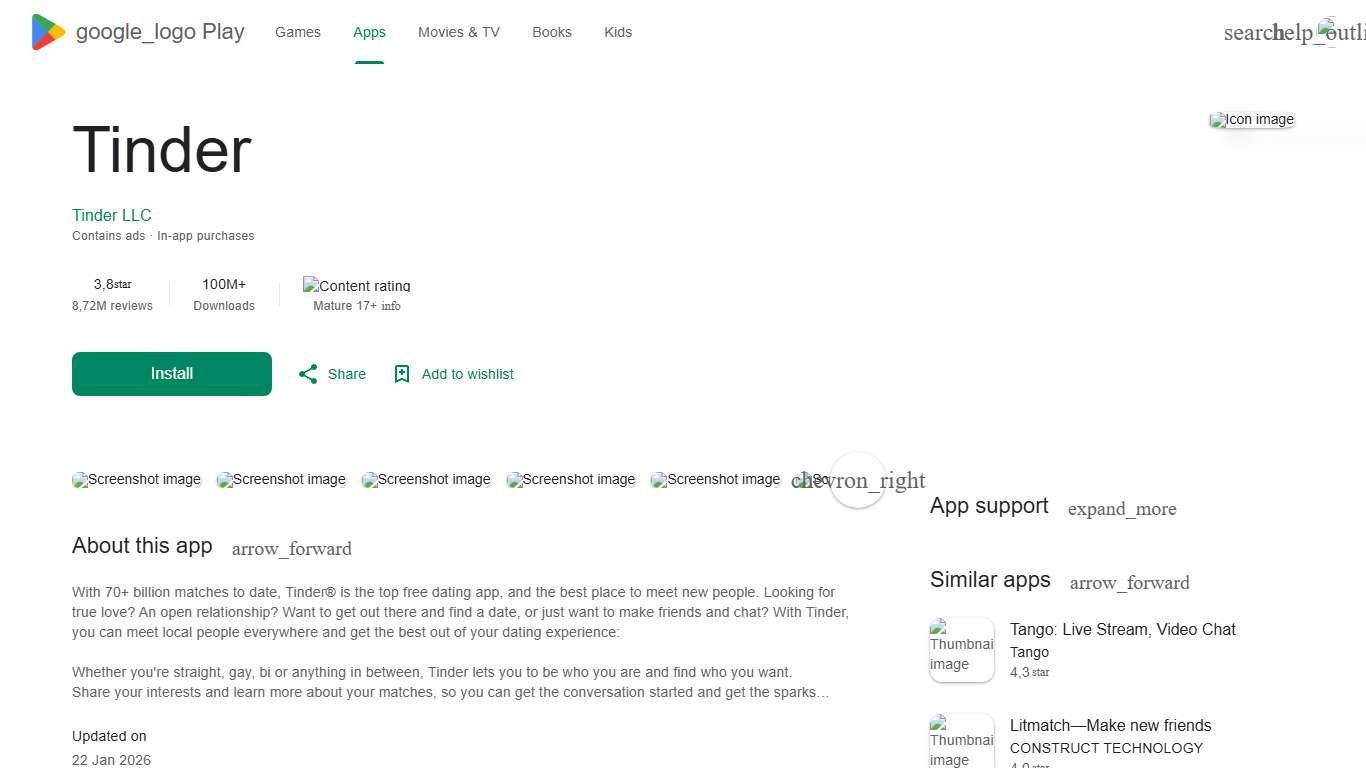 Tinder – Apps on Google Play