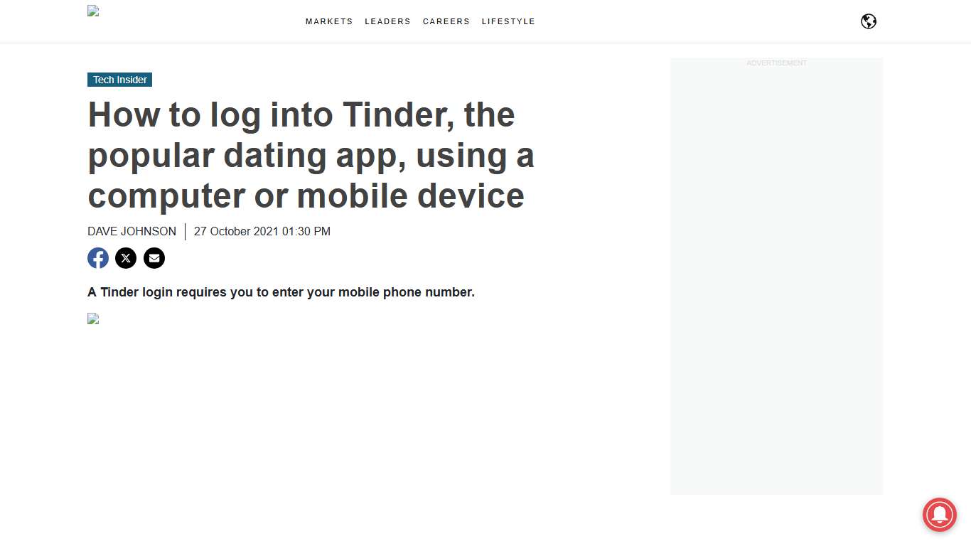 How to log into Tinder, the popular dating app, using a computer or mobile device Business Insider Africa
